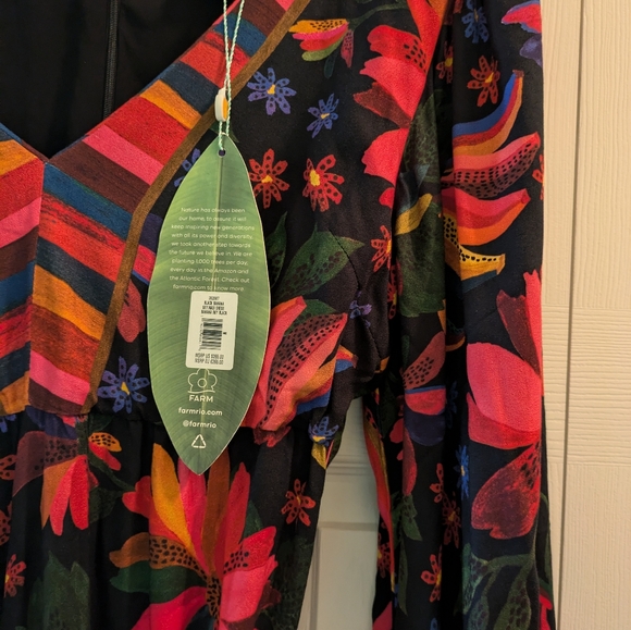 Farm Rio dress medium new with tags - Picture 2 of 10